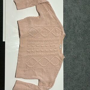 Cropped Arizona jean sweater